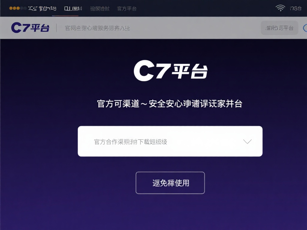 访问官方渠道：为了安全起见，建议大家前往c7娱乐平